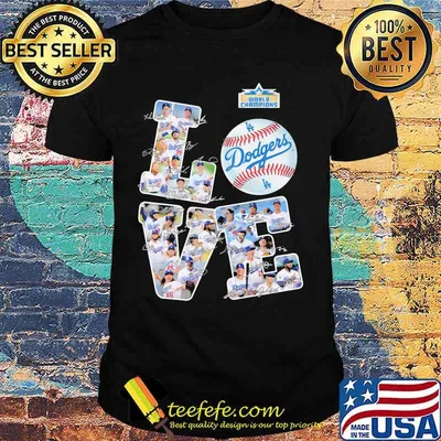 Los angeles dodgers love baseball shirt