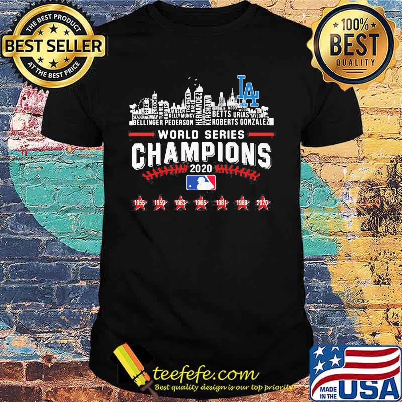 Los angeles dodgers world series champions 2020 stars shirt Los angeles dodgers world series champions 2020 stars shirt