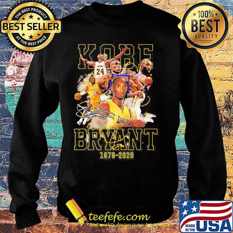 Los angeles lakers kobe bryant bryant 1978 2020 signature s Sweater Los angeles lakers kobe bryant bryant 1978 2020 signature s Sweater