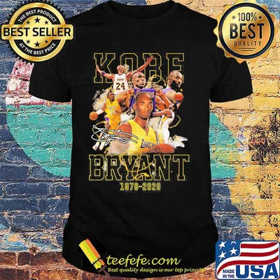 Los angeles lakers kobe bryant bryant 1978 2020 signature shirt