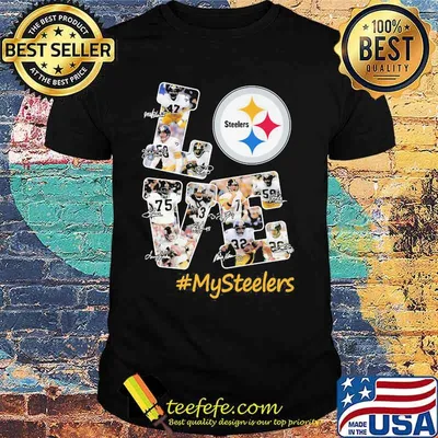 Love My Steelers Lip Footballs Shirt