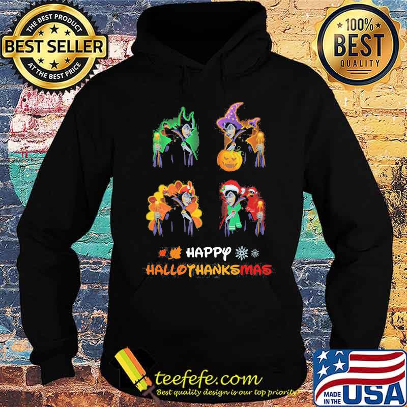 Maleficent happy hallothanksmas halloween thanksgiving christmas s Hoodie Maleficent happy hallothanksmas halloween thanksgiving christmas s Hoodie