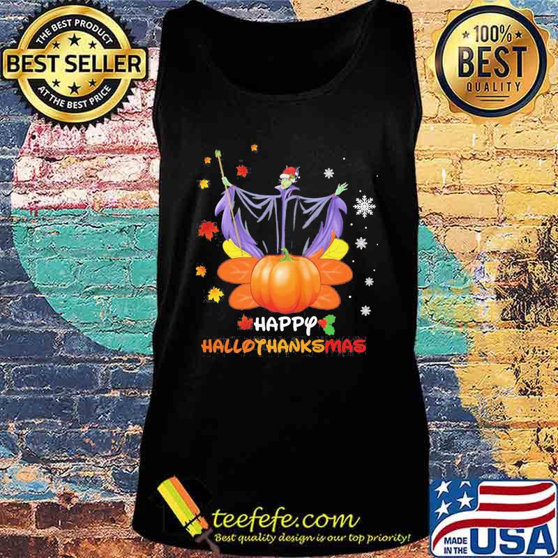 Maleficent happy hallothanksmas shirts Tank top Maleficent happy hallothanksmas shirts Tank top