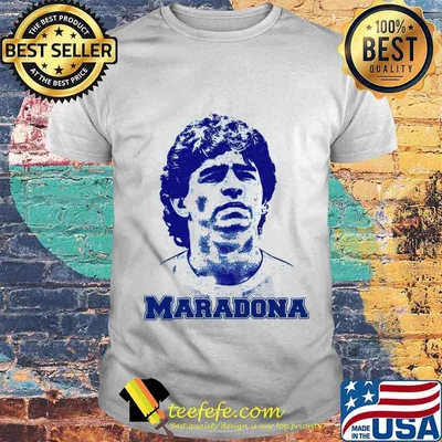 Maradona Football Legend Argentina Tee World Cup N10 Shirt