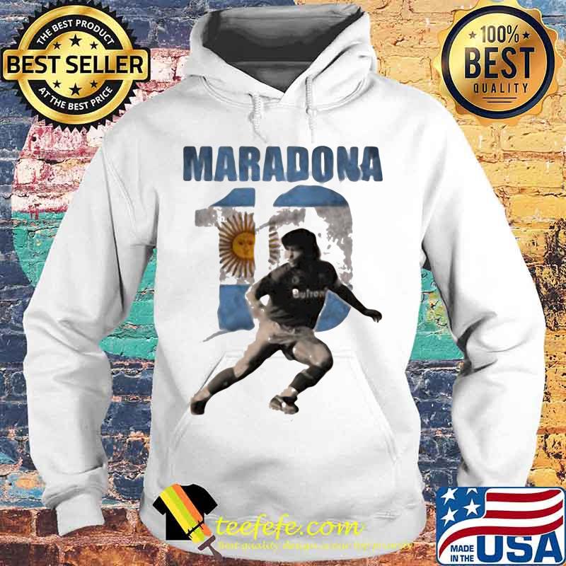 Maradona Legend Argentina Tee World Cup N10 Sun Shirt Hoodie Maradona Legend Argentina Tee World Cup N10 Sun Shirt Hoodie