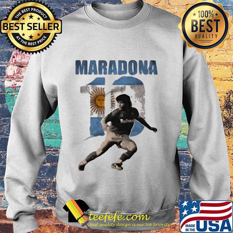 Maradona Legend Argentina Tee World Cup N10 Sun Shirt Sweater Maradona Legend Argentina Tee World Cup N10 Sun Shirt Sweater