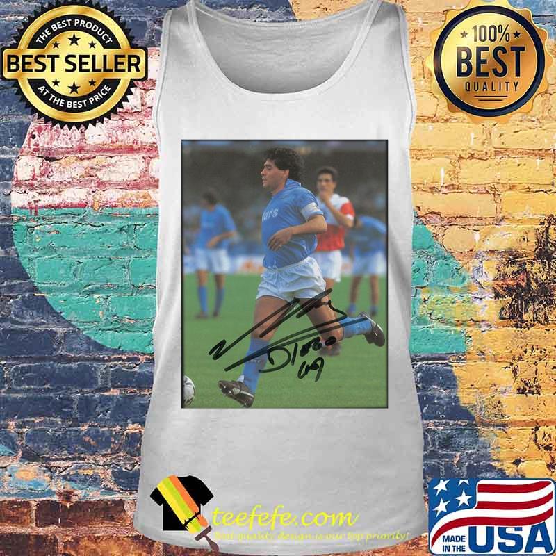 Maradona Legend Argentine Signature Shirt Tank top Maradona Legend Argentine Signature Shirt Tank top