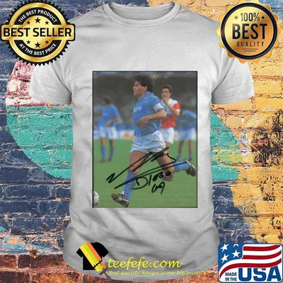 Maradona Legend Argentine Signature Shirt
