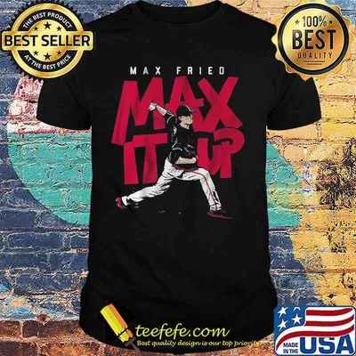 Max fried max it up baseball shirt
