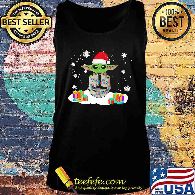 Merry christmas baby yoda and darth vader head snow s Tank top Merry christmas baby yoda and darth vader head snow s Tank top
