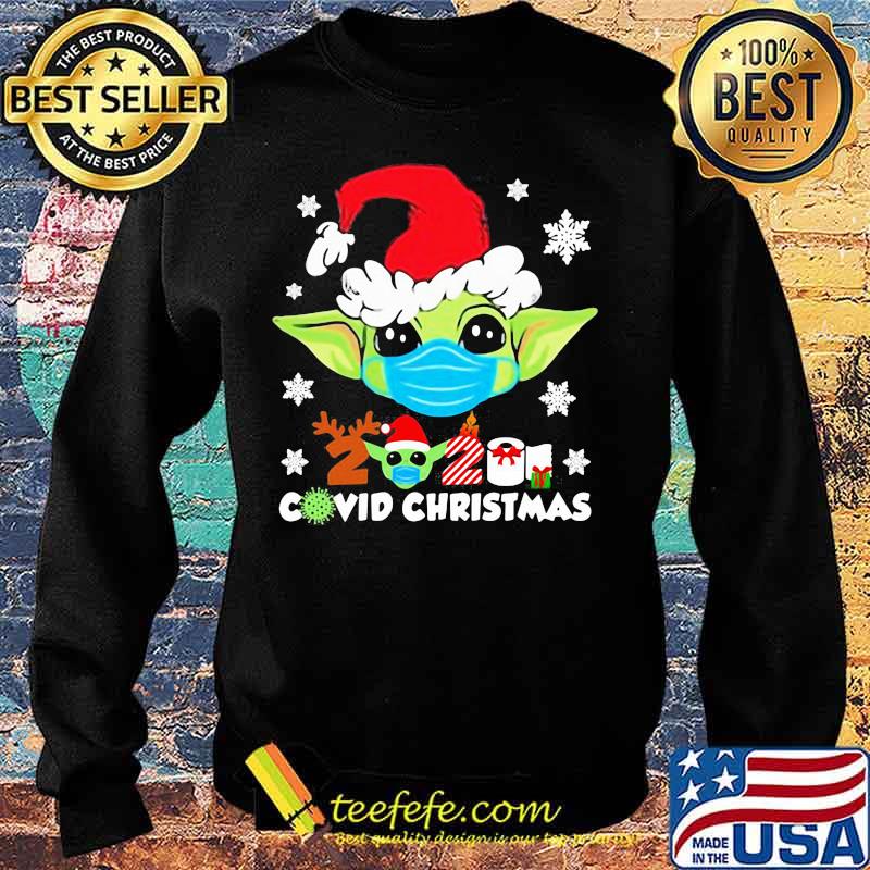 Merry christmas baby yoda covid-19 mask s Sweater Merry christmas baby yoda covid-19 mask s Sweater