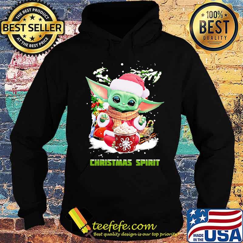 Merry christmas baby yoda spirit s Hoodie Merry christmas baby yoda spirit s Hoodie