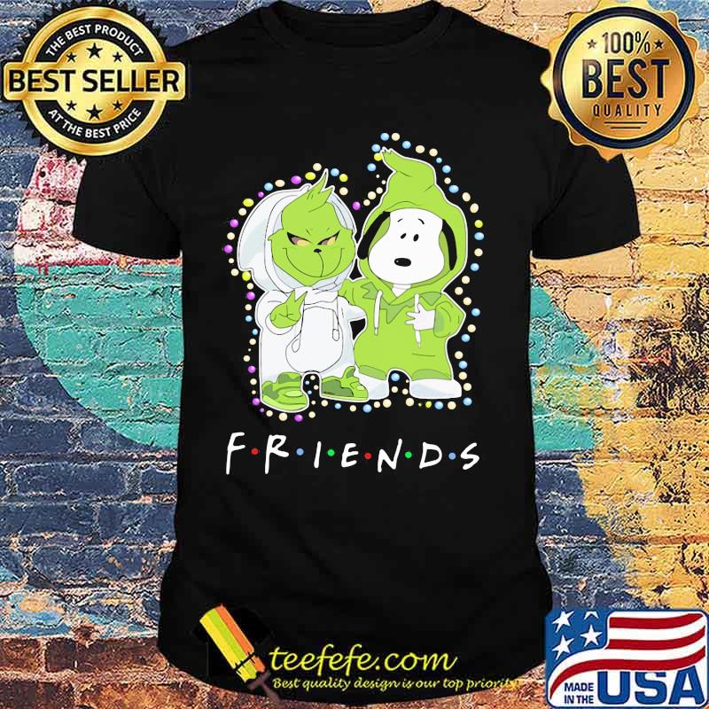Merry christmas grinch and snoopy friends shirt Merry christmas grinch and snoopy friends shirt