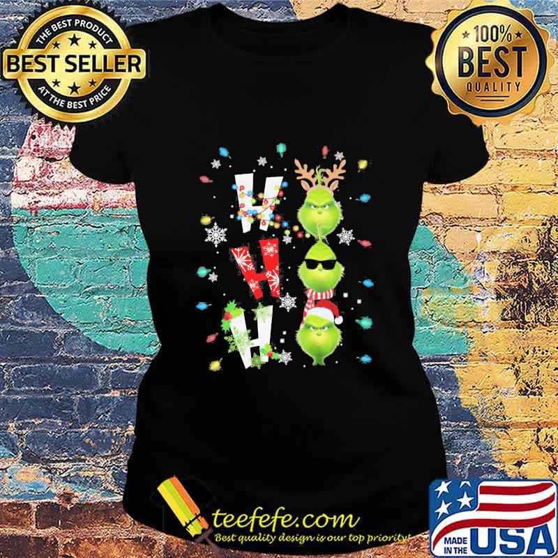 Merry christmas grinch ho ho ho s Ladies tee Merry christmas grinch ho ho ho s Ladies tee