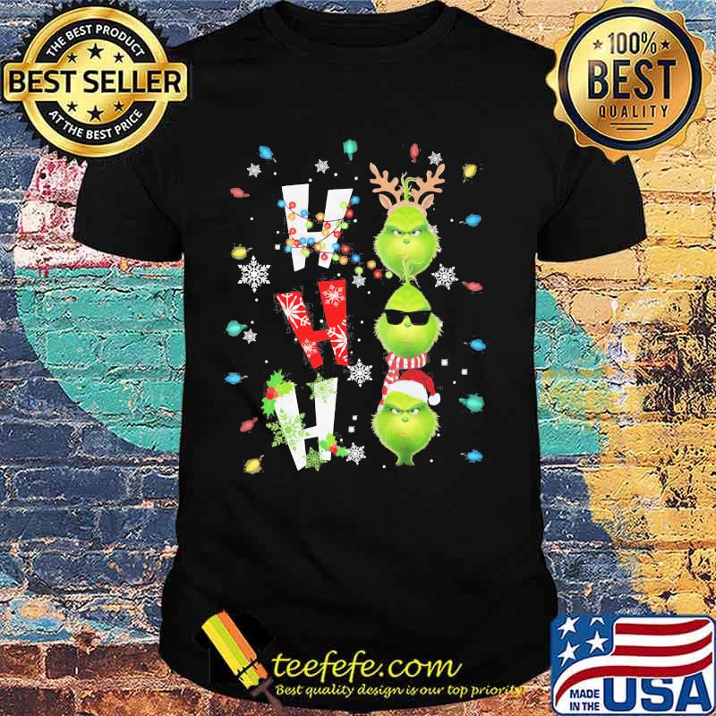 Merry christmas grinch ho ho ho shirt Merry christmas grinch ho ho ho shirt