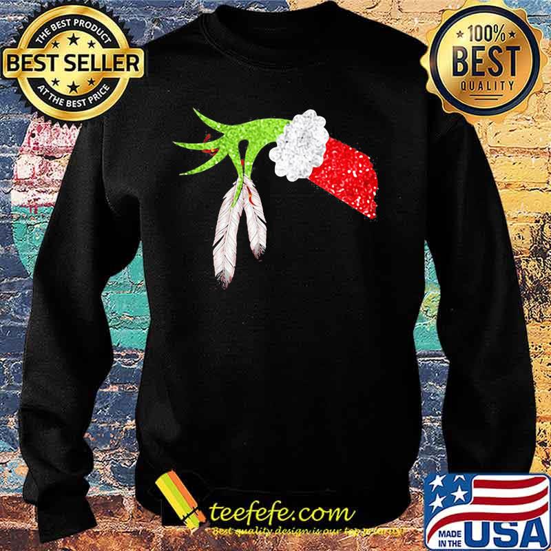 Merry christmas grinch holding native s Sweater Merry christmas grinch holding native s Sweater