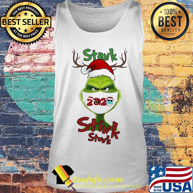 Merry christmas grinch mask stink stank stunk 2020 s Tank top Merry christmas grinch mask stink stank stunk 2020 s Tank top