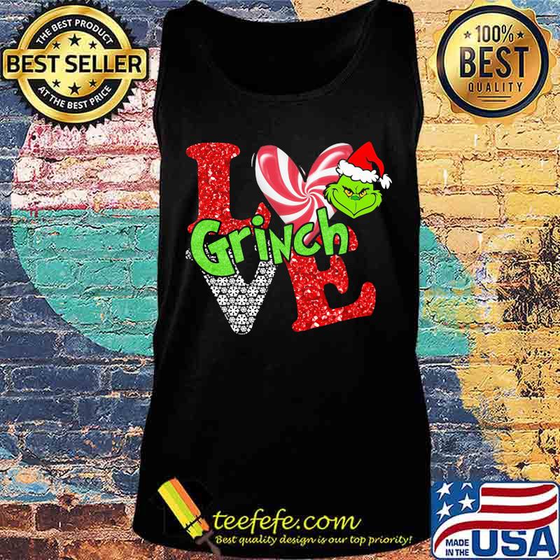 Merry christmas grinch santa love s Tank top Merry christmas grinch santa love s Tank top
