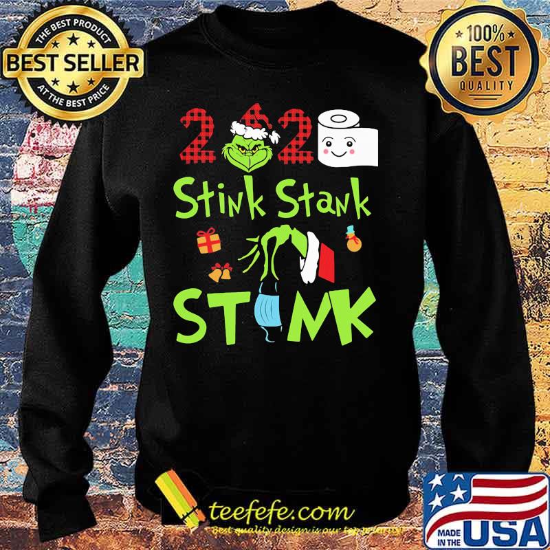 Merry christmas grinch stink stank stunk 2020 mask toilet paper s Sweater Merry christmas grinch stink stank stunk 2020 mask toilet paper s Sweater