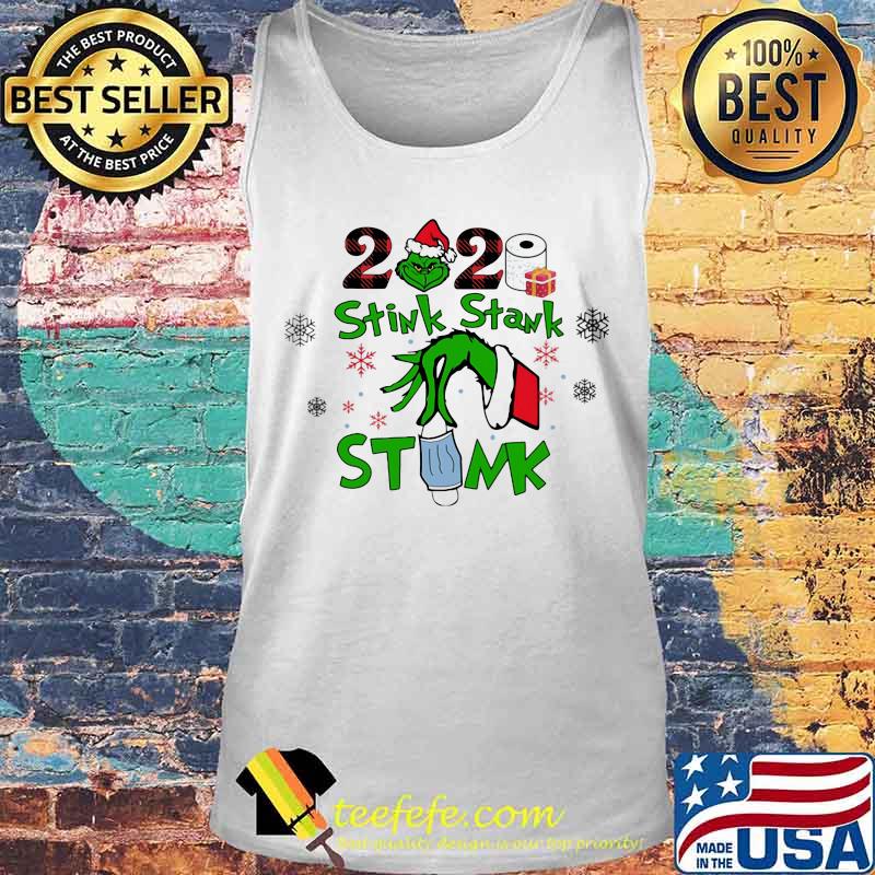 Merry christmas grinch stink stank stunk mask toilet paper 2020 s Tank top Merry christmas grinch stink stank stunk mask toilet paper 2020 s Tank top
