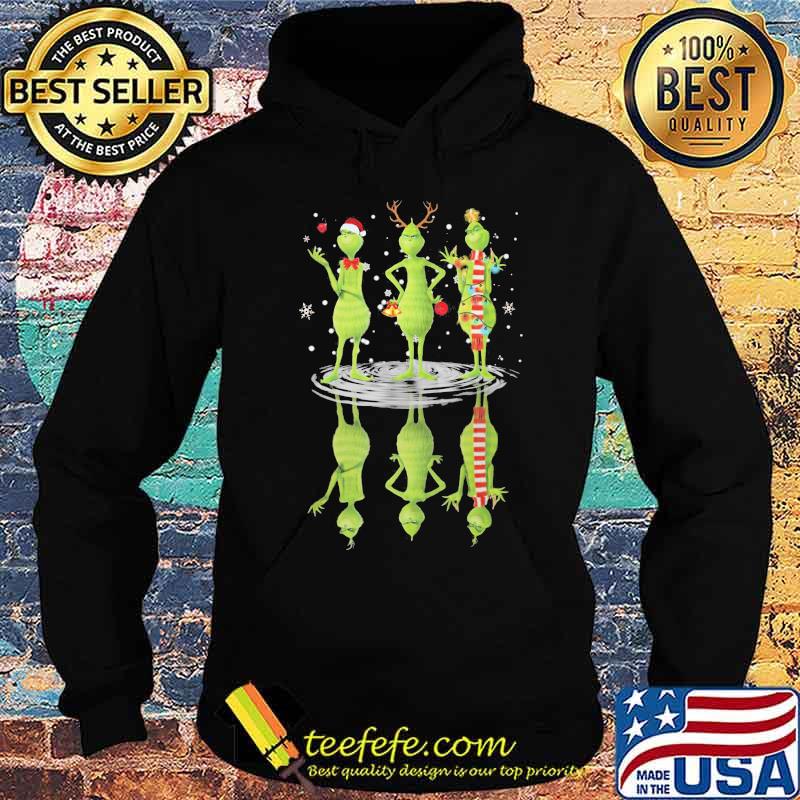 Merry christmas grinch water reflection s Hoodie Merry christmas grinch water reflection s Hoodie