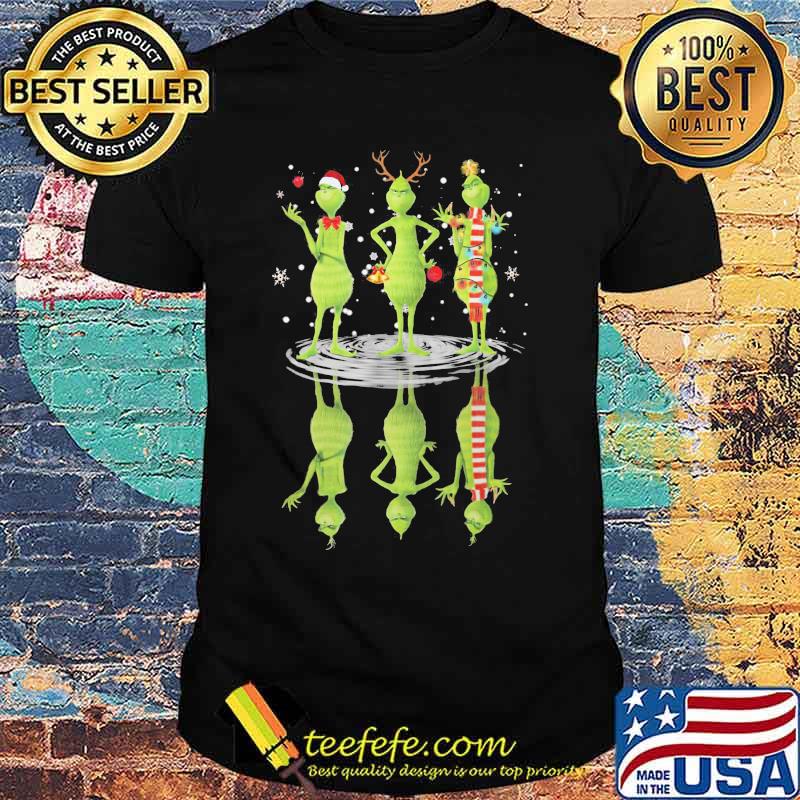 Merry christmas grinch water reflection shirt Merry christmas grinch water reflection shirt