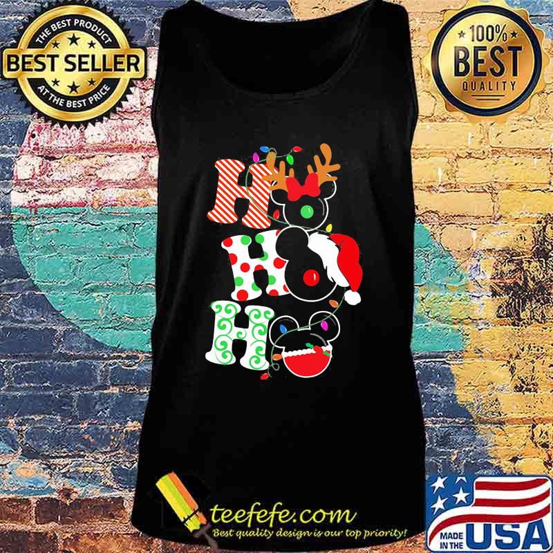 Merry christmas mickey mouse ho ho ho s Tank top Merry christmas mickey mouse ho ho ho s Tank top