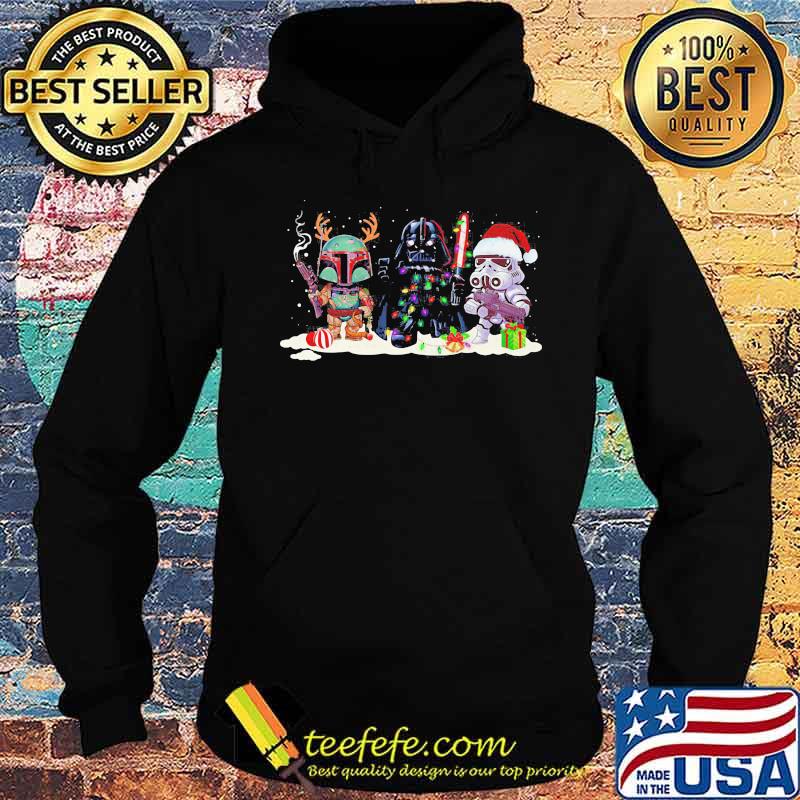 Merry christmas star wars darth vader santa lights snow s Hoodie Merry christmas star wars darth vader santa lights snow s Hoodie