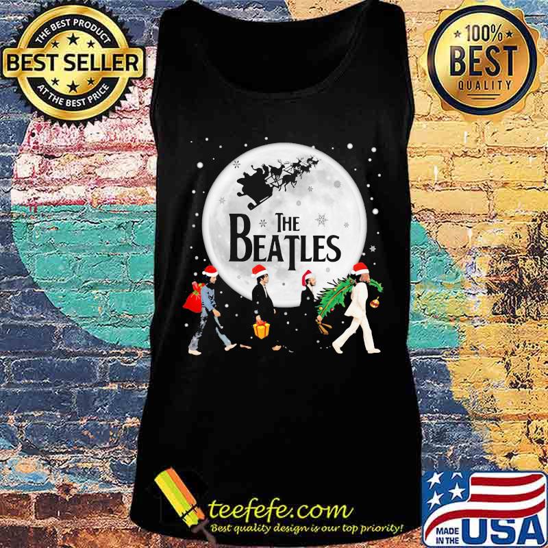 Merry christmas the peanuts abbey road s Tank top Merry christmas the peanuts abbey road s Tank top