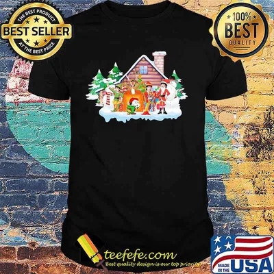 Merry christmas the peanuts and snoopy shirt