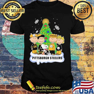 Merry christmas the peanuts pittsburgh steelers shirt