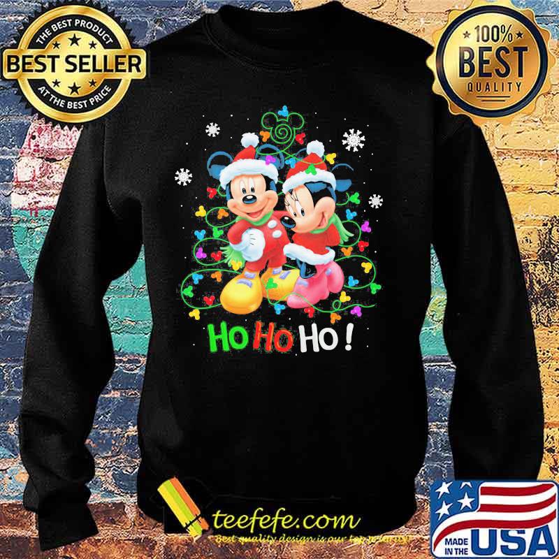 Merry christmas tree mickey and minnie dog ho ho ho s Sweater Merry christmas tree mickey and minnie dog ho ho ho s Sweater