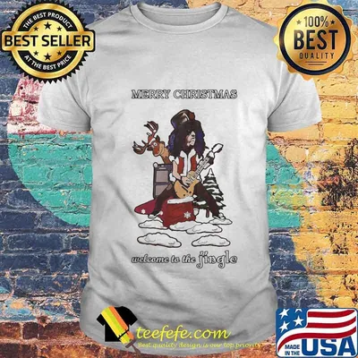 Merry christmas welcome to the jingle guitar shirt