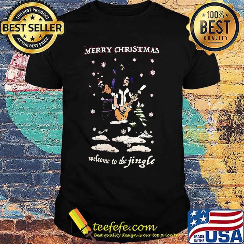 Merry christmas welcome to the jingle guitar shirt Merry christmas welcome to the jingle guitar shirt