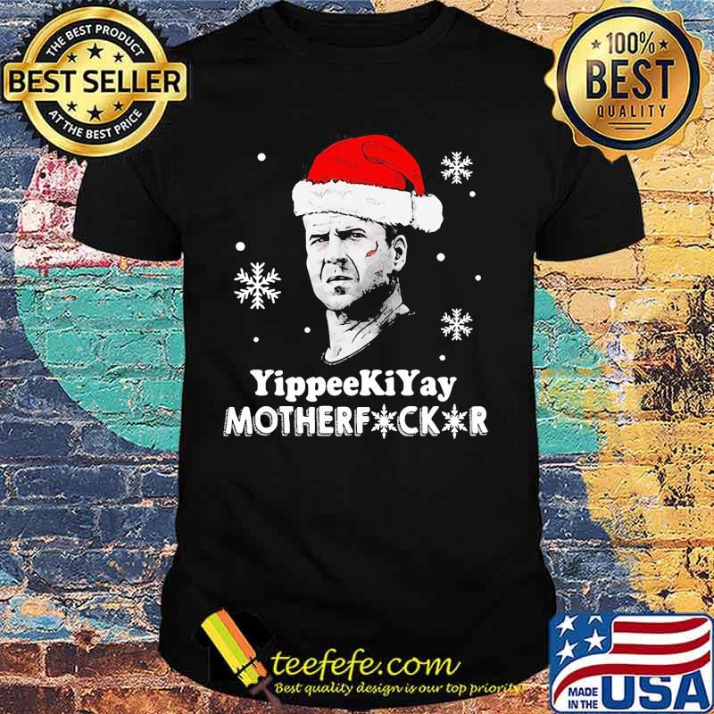 Merry christmas yippee ki yay mother fuck kur shirt