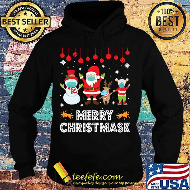 Merry Christmask Funny 2020 Christmas Xmas Wear Mask Shirt Hoodie Merry Christmask Funny 2020 Christmas Xmas Wear Mask Shirt Hoodie