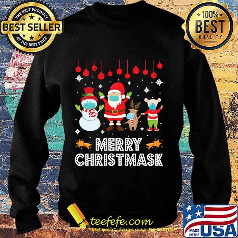 Merry Christmask Funny 2020 Christmas Xmas Wear Mask Shirt Sweater Merry Christmask Funny 2020 Christmas Xmas Wear Mask Shirt Sweater