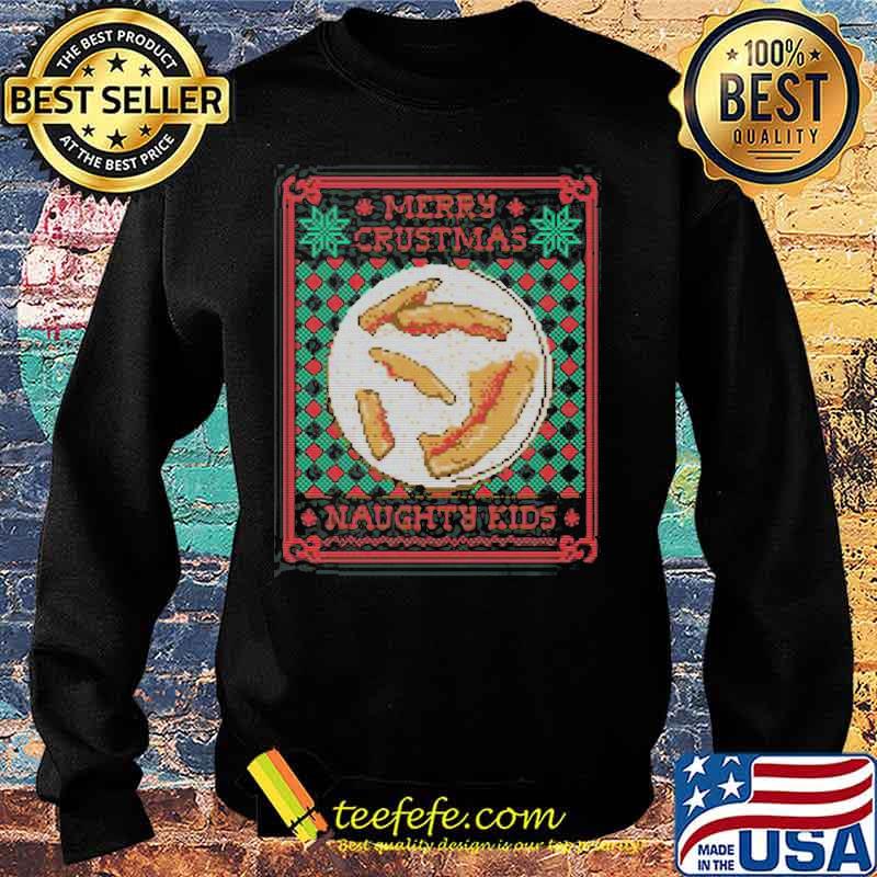 Merry crustmas naughty kids ugly christmas s Sweater Merry crustmas naughty kids ugly christmas s Sweater