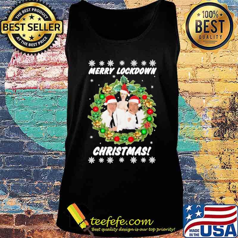 Merry lockdown christmas ugly s Tank top Merry lockdown christmas ugly s Tank top
