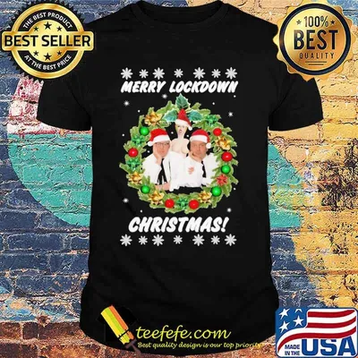Merry lockdown christmas ugly shirt