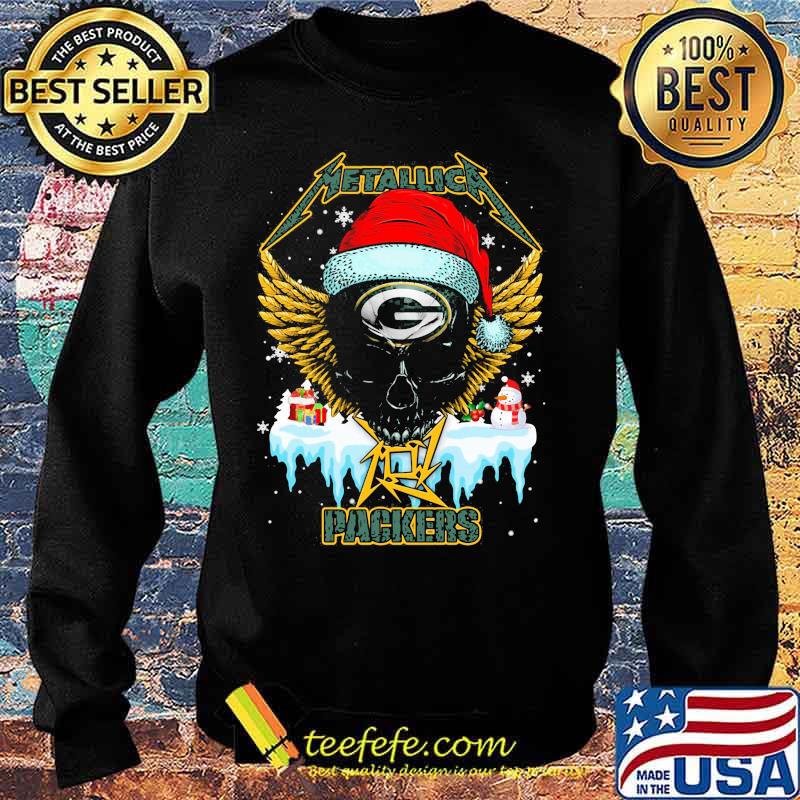 Metallica Skull Green Bay Packers s Sweater Metallica Skull Green Bay Packers s Sweater