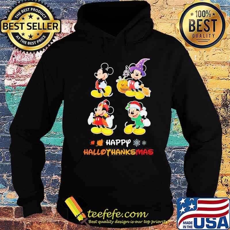 Mickey happy hallothanksmas s Hoodie Mickey happy hallothanksmas s Hoodie