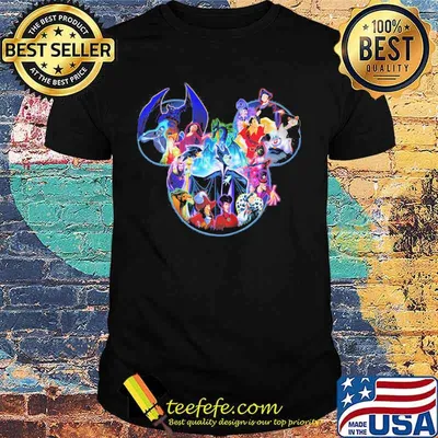 Mickey maleficent and friend family shirt