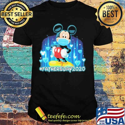 Mickey mask fathersday 2020 shirt