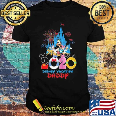 Mickey minnie mouse duck donald goofy and friend 2020 disney vacation daddy shirt