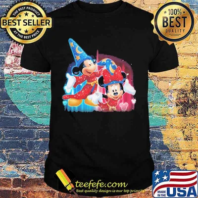 Mickey mouse and minnie mouse happy halloween shirt