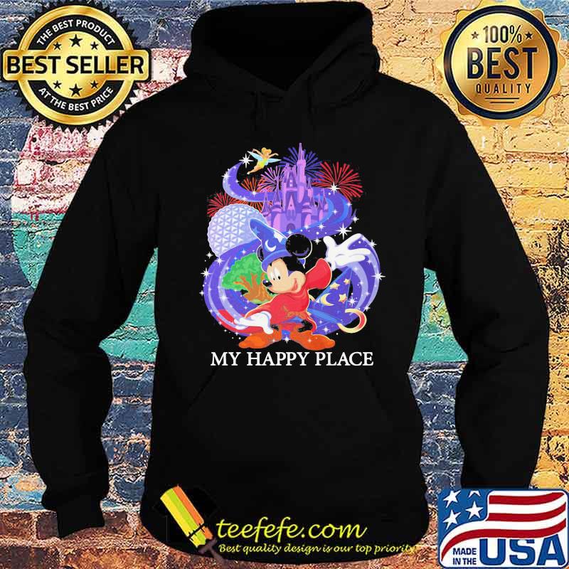 Mickey my happy place disney s Hoodie Mickey my happy place disney s Hoodie