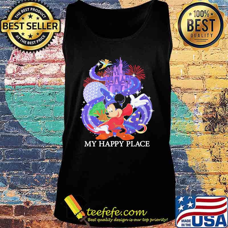 Mickey my happy place disney s Tank top Mickey my happy place disney s Tank top