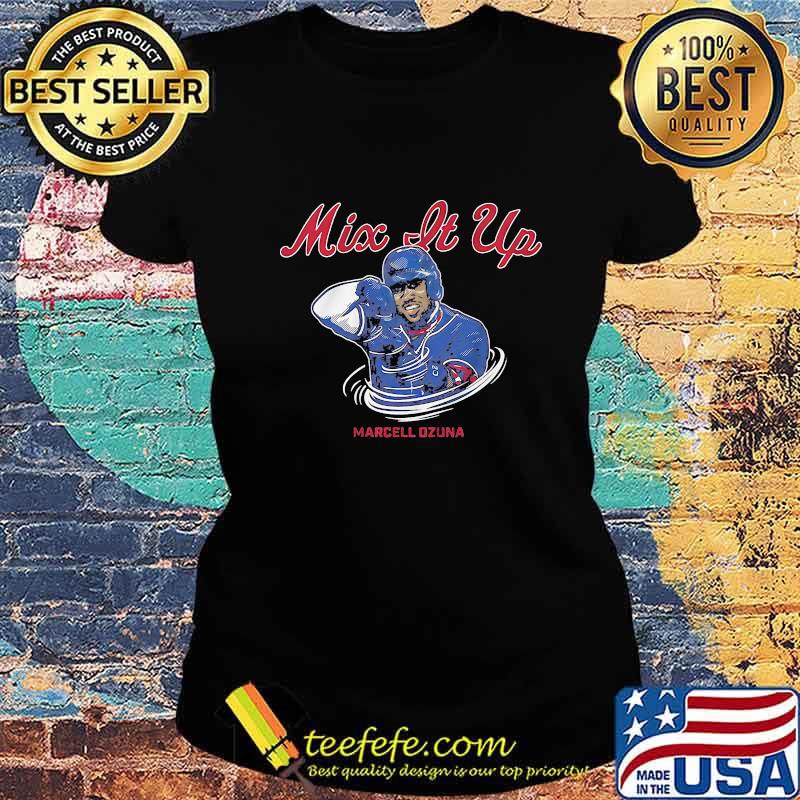 Mix it up marcell ozuna baseball s Ladies tee Mix it up marcell ozuna baseball s Ladies tee