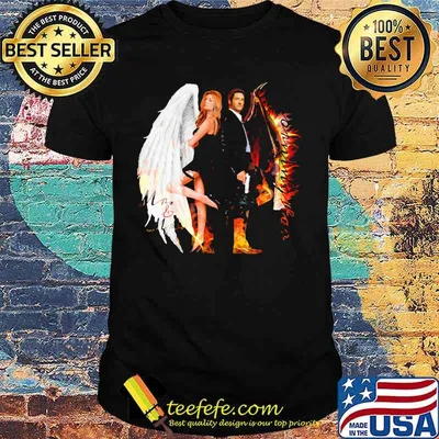 Mr and mrs smith wings fire shirt